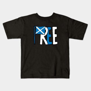 Scottish Independence Indyref2 Kids T-Shirt